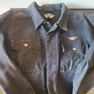 Vintage Harley-Davidson Denim Jacket XL